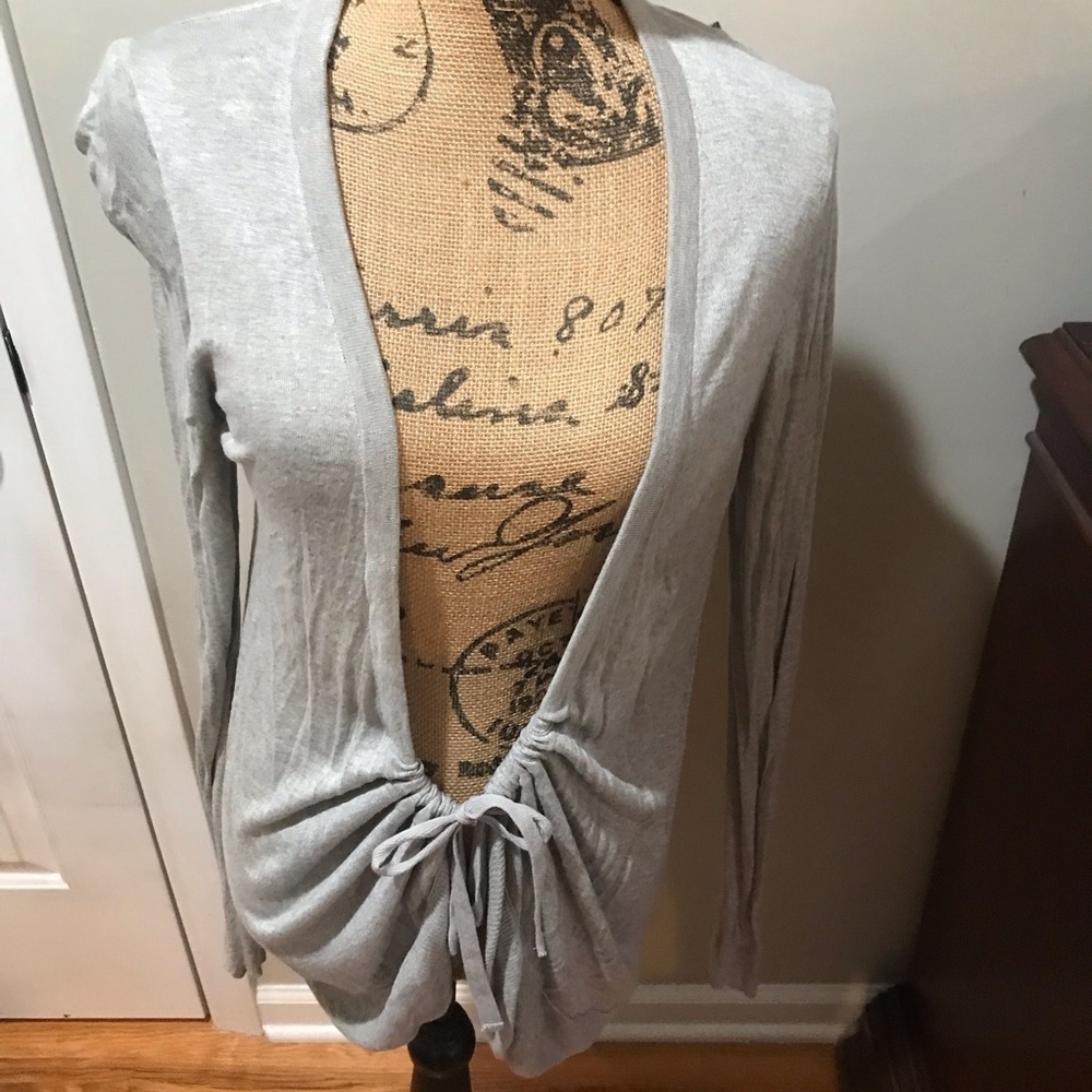 ⚓️J CREW Tie Front Cardigan